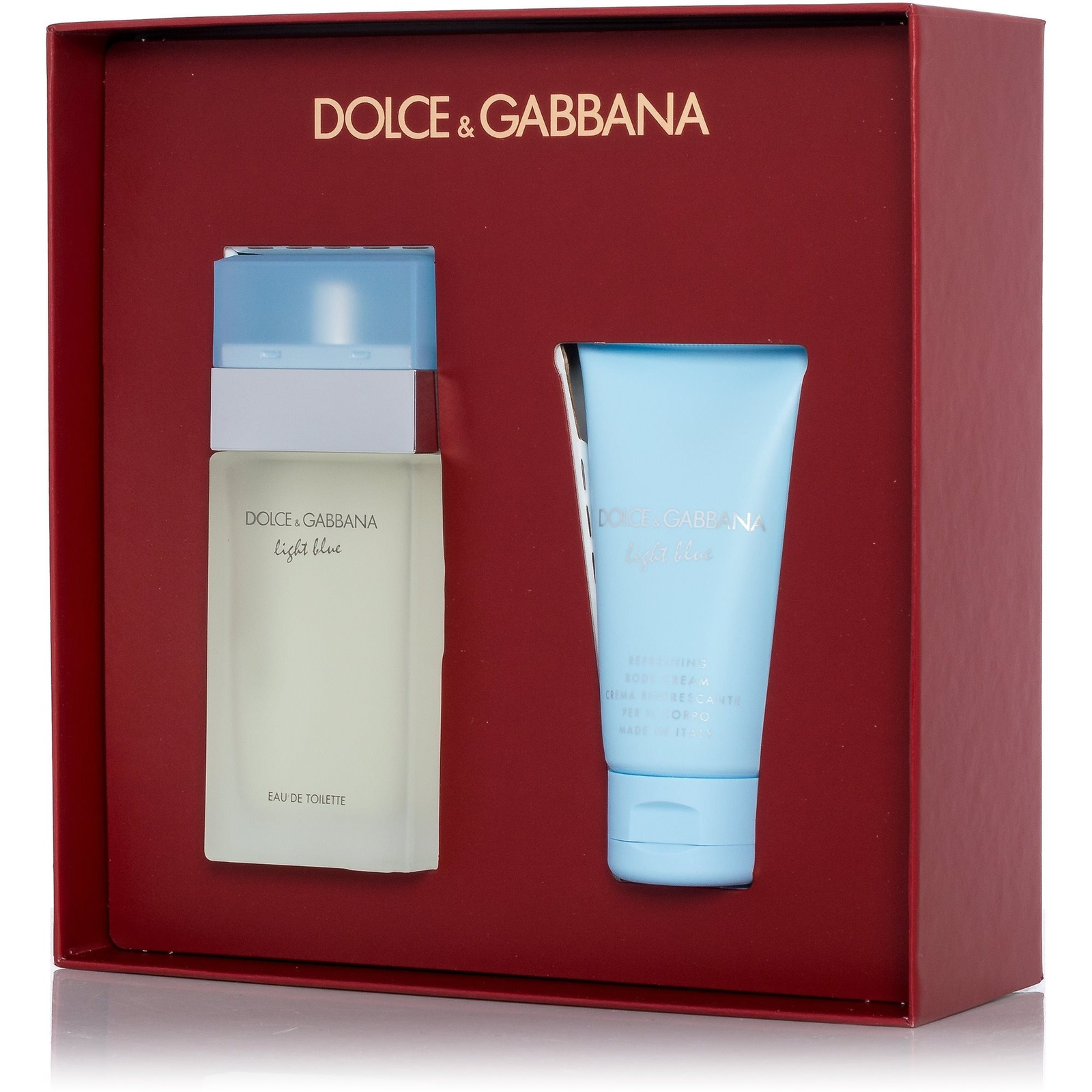 DOLCE &amp; GABBANA Light Blue EdT Set 100 ml (8057971187423)