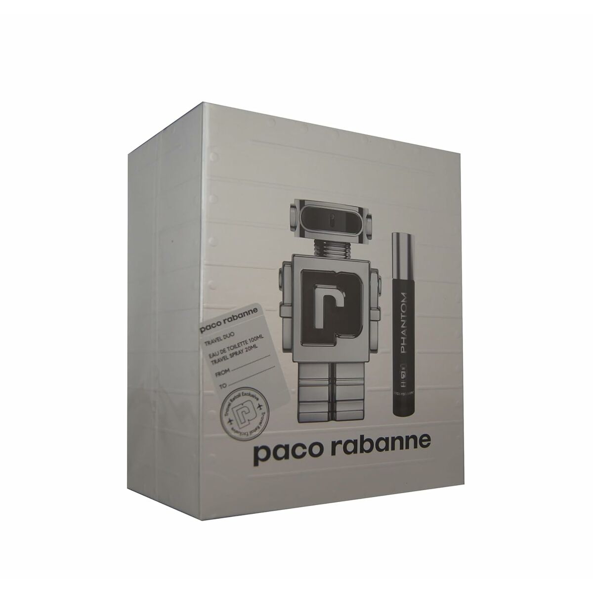 Men's Perfume Set Paco Rabanne Phantom EDT 2 Pieces