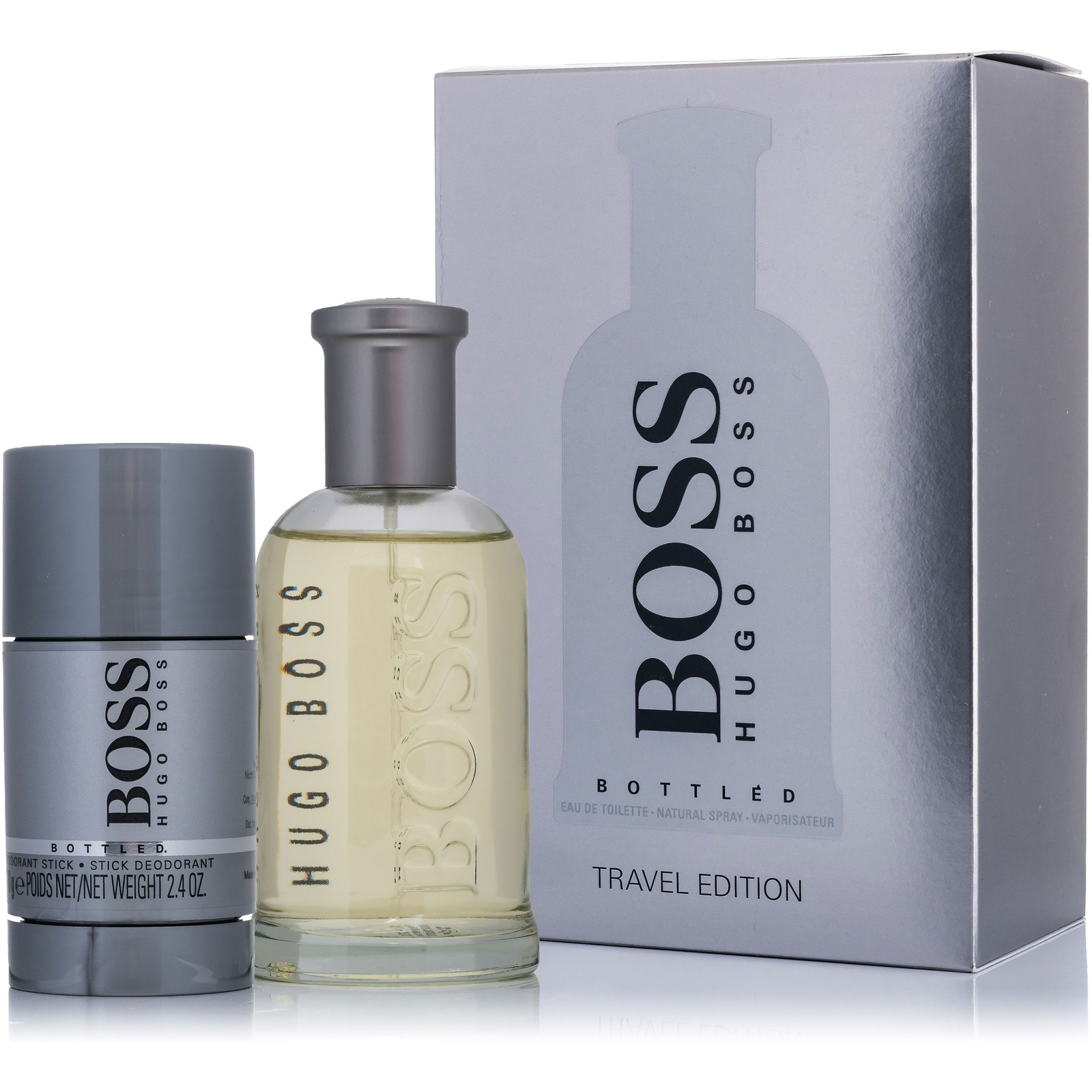 Hugo Boss Hugo Boss Bottled EDT 100ml + dezodorant sztyft 75ml (3616304198090)