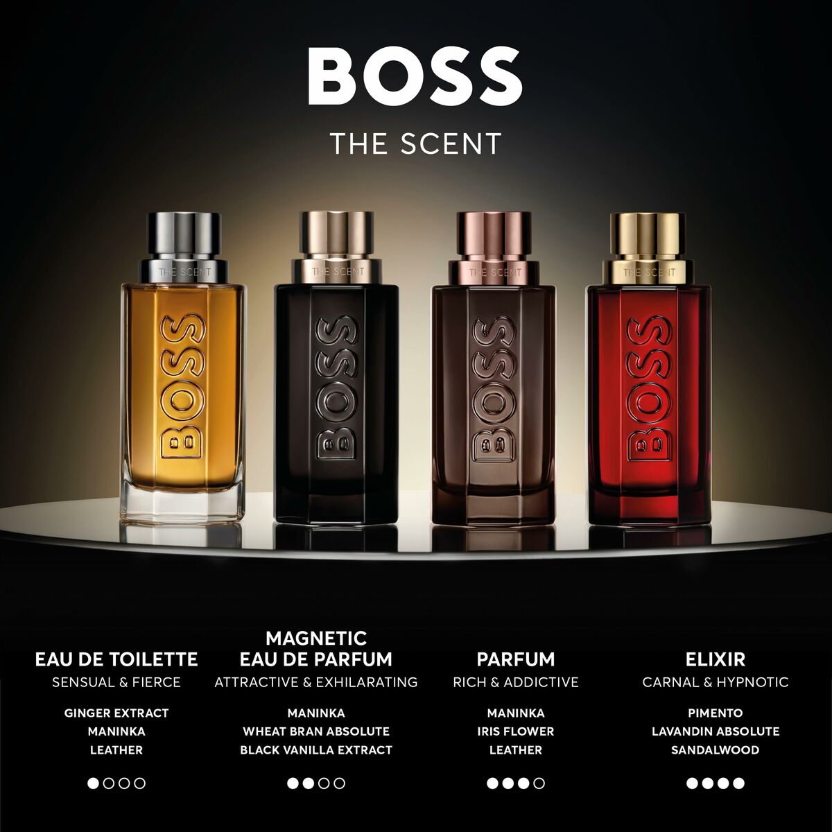 Unisex Perfume Hugo Boss-boss THE SCENT 50 ml