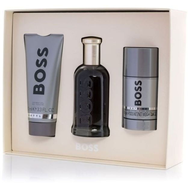 SET HUGO BOSS Boss Bottled EDP spray 100ml + SHOWER GEL 100ml (3616304961236)