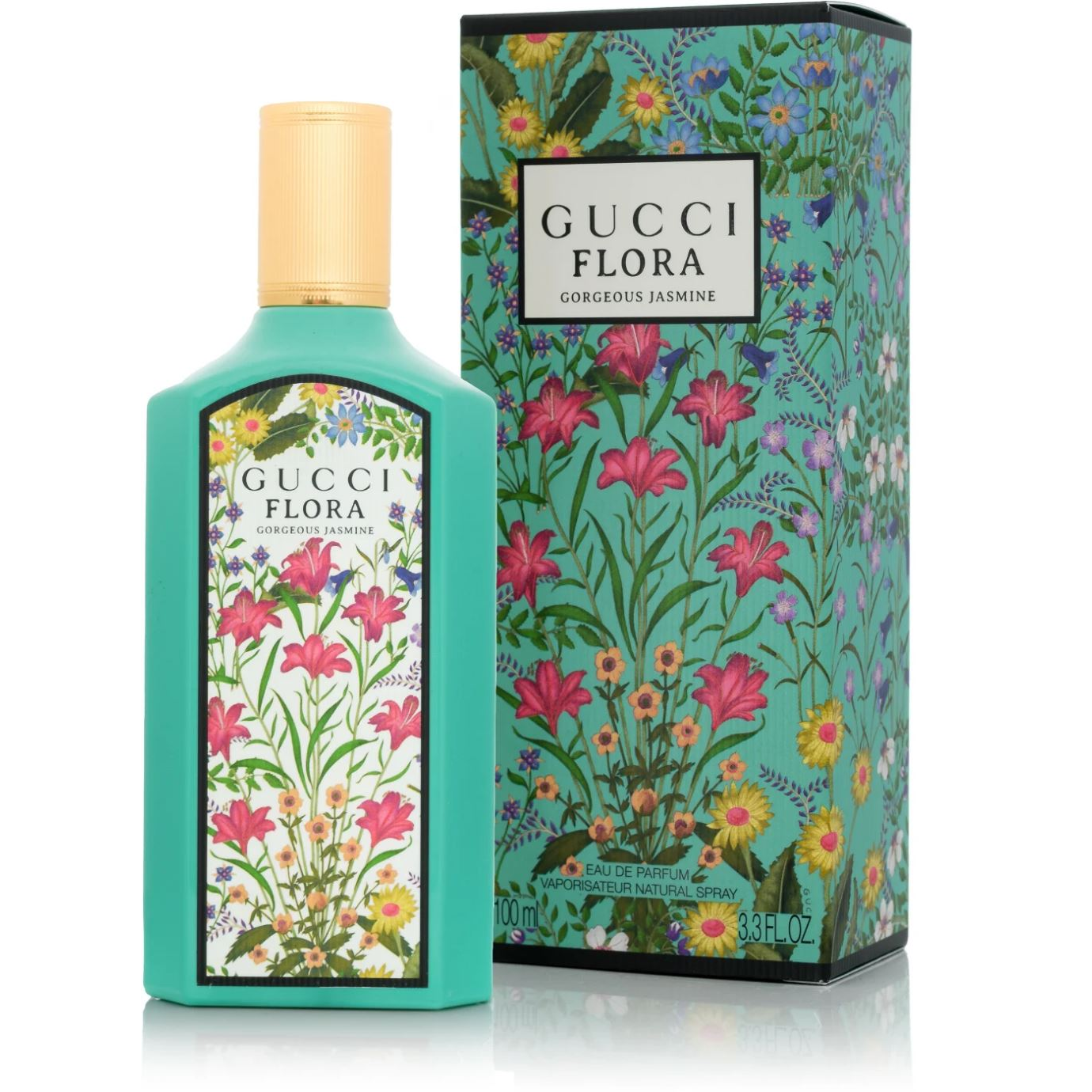 Gucci GUCCI FLORA GORGEOUS JASMINE (W) EDP/S 100ML (3616303048181)