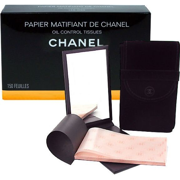 Chanel Chanel Papier Matifiant De Chanel Chusteczki oczyszczające 150szt (8709)