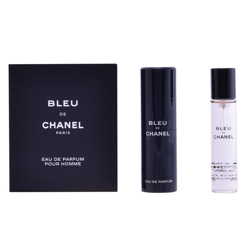 BLEU eau de parfum refillable travel spray 3 x 20 ml